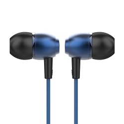 boAt Bassheads 162 in Ear Wired Earphones with Mic (Jazzy Blue)