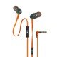 boAt Bassheads 220 Wired in Ear Earphone with Mic (Molten Orange)