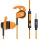 boAt Bassheads 242 in Ear Wired Earphones with Mic(Orange)