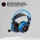 boAt Immortal IM-200 7.1 Channel Wired Over Ear USB Gaming Headphone Drivers with mic (Furious Blue)