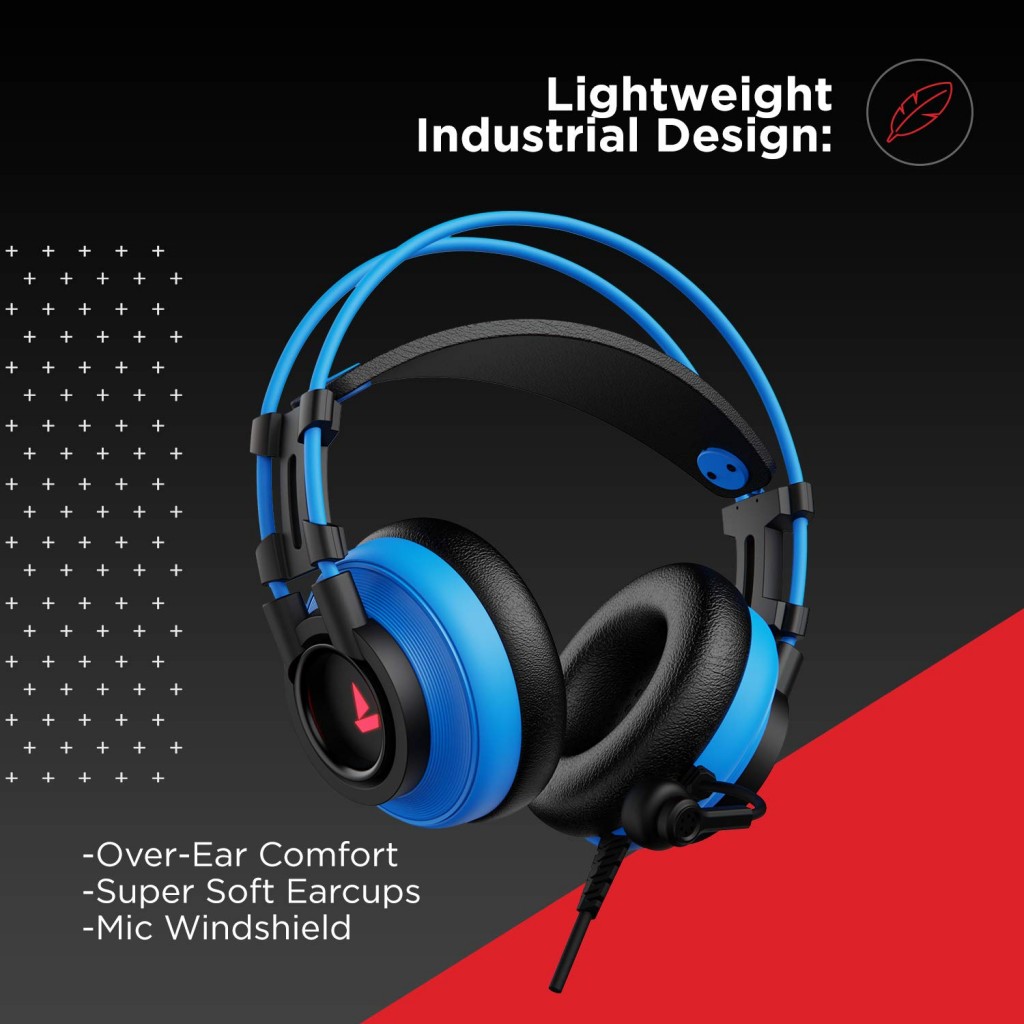 boAt Immortal IM-200 7.1 Channel Wired Over Ear USB Gaming Headphone Drivers with mic (Furious Blue) boAt Immortal IM-200 7.1 Channel Wired Over Ear USB Gaming Headphone Drivers with mic (Furious Blue)
