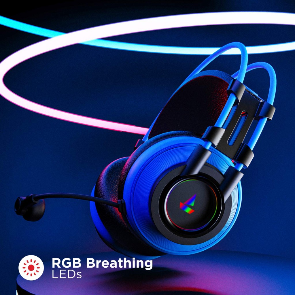 boAt Immortal IM-200 7.1 Channel Wired Over Ear USB Gaming Headphone Drivers with mic (Furious Blue) boAt Immortal IM-200 7.1 Channel Wired Over Ear USB Gaming Headphone Drivers with mic (Furious Blue)