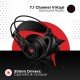 boAt Immortal IM-200 7.1 Wired Over Ear Headphones Channel USB Gaming Headphone  Drivers with mic (Active Black)