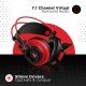 boAt Immortal Im-200 7.1 Channel USB Gaming Wired Over Ear Headphones with (Raging Red)