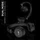 boAt Rockerz 400 Bluetooth On Ear Headphones With Mic With Upto 8 Hours Playback & Soft Padded Ear Cushions (Carbon Black)