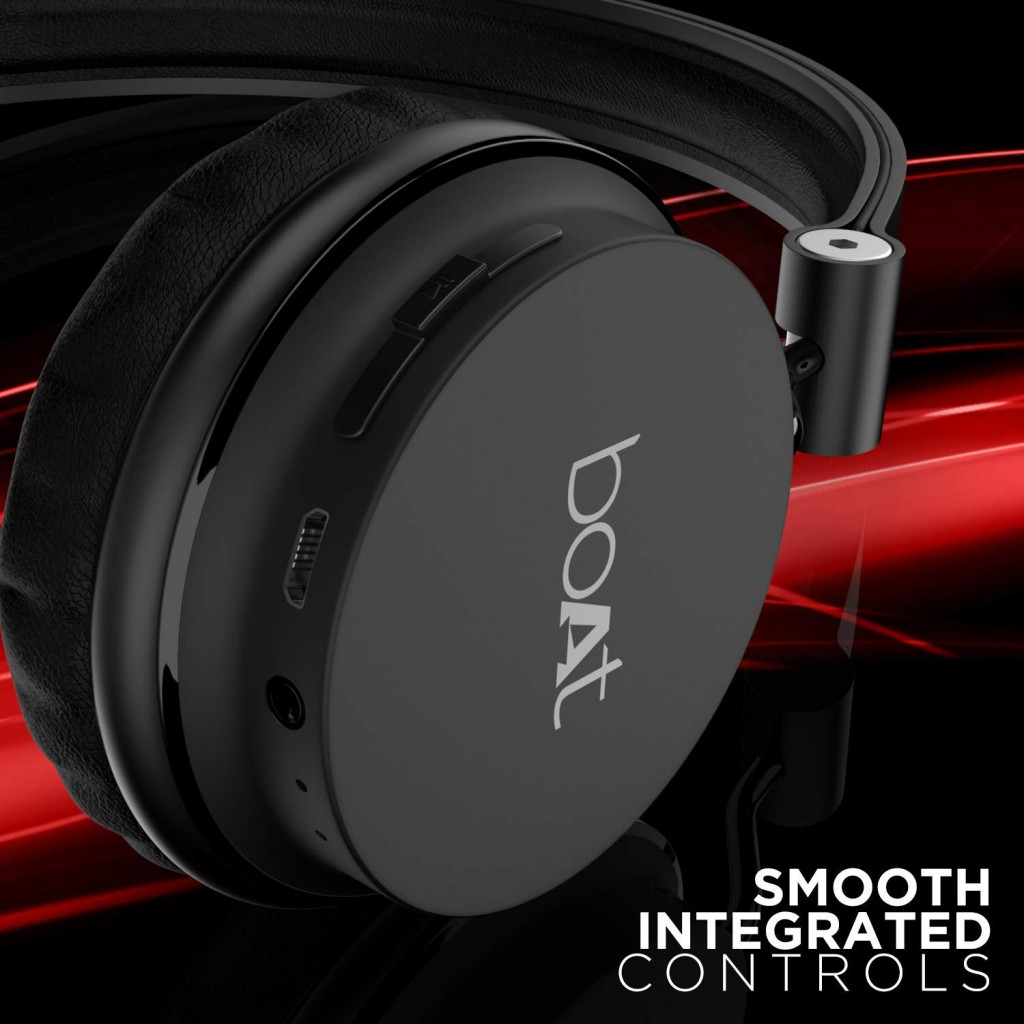 boAt Rockerz 400 Bluetooth On Ear Headphones With Mic With Upto 8 Hours Playback & Soft Padded Ear Cushions (Carbon Black) boAt Rockerz 400 Bluetooth On Ear Headphones With Mic With Upto 8 Hours Playback & Soft Padded Ear Cushions (Carbon Black)
