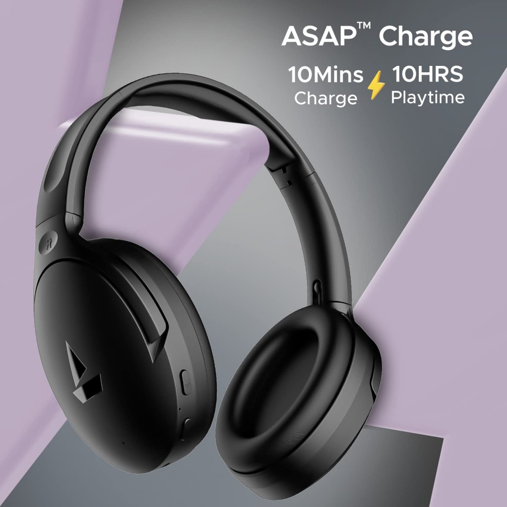 boAt Rockerz 551ANC Hybrid Active Noise Cancellation Headphones with Up to 100H Playtime, ASAP™ Stellar Black) boAt Rockerz 551ANC Hybrid Active Noise Cancellation Headphones with Up to 100H Playtime, ASAP™ Stellar Black)