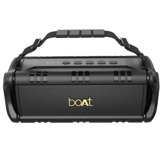 boAt Stone 1400 30 Watt 1.0 Channel Truly Wireless Bluetooth Outdoor Speaker (Active Black)