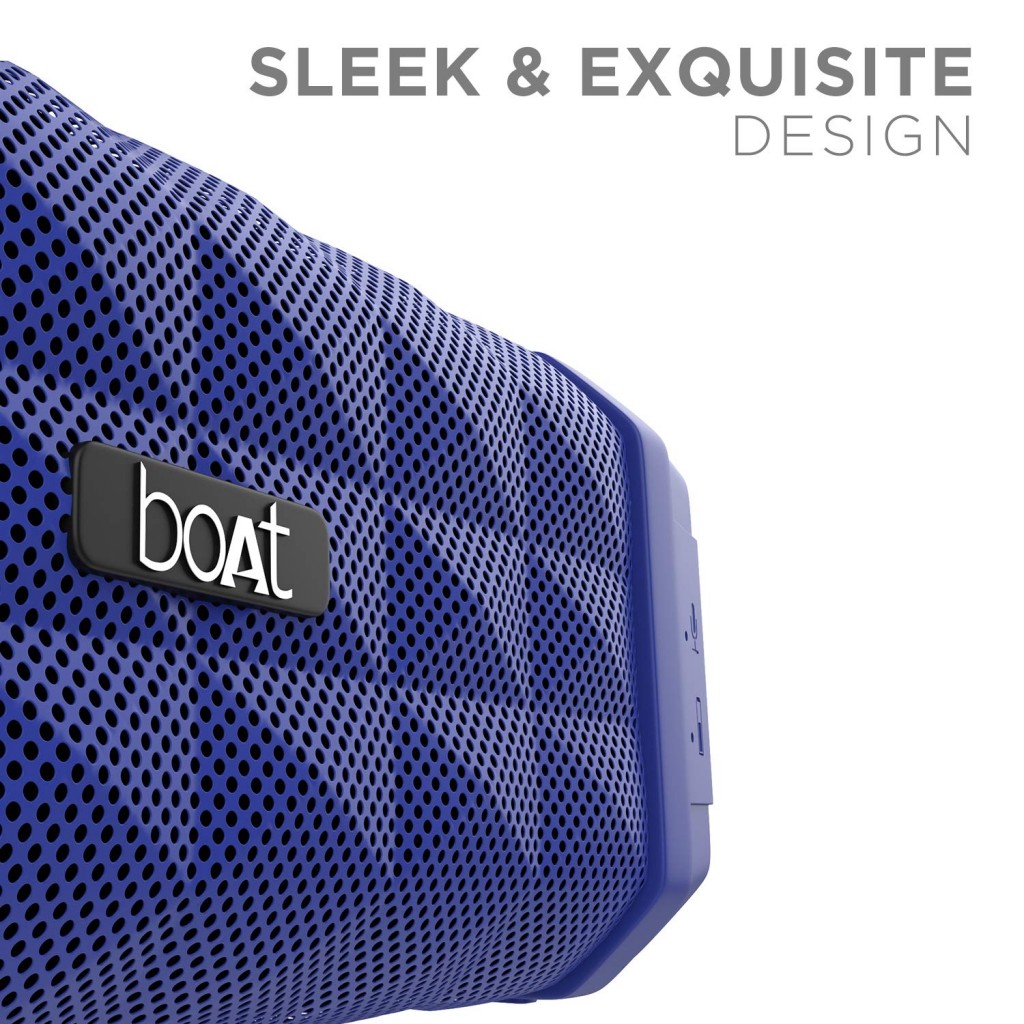 boAt Stone 650 10W Bluetooth Speaker with Upto 7 Hours Playback, IPX5 and Integrated Controls (Blue) boAt Stone 650 10W Bluetooth Speaker with Upto 7 Hours Playback, IPX5 and Integrated Controls (Blue)