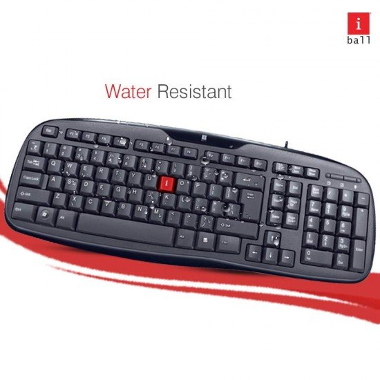 iBall Winner USB V2.0 Keyboard - Black