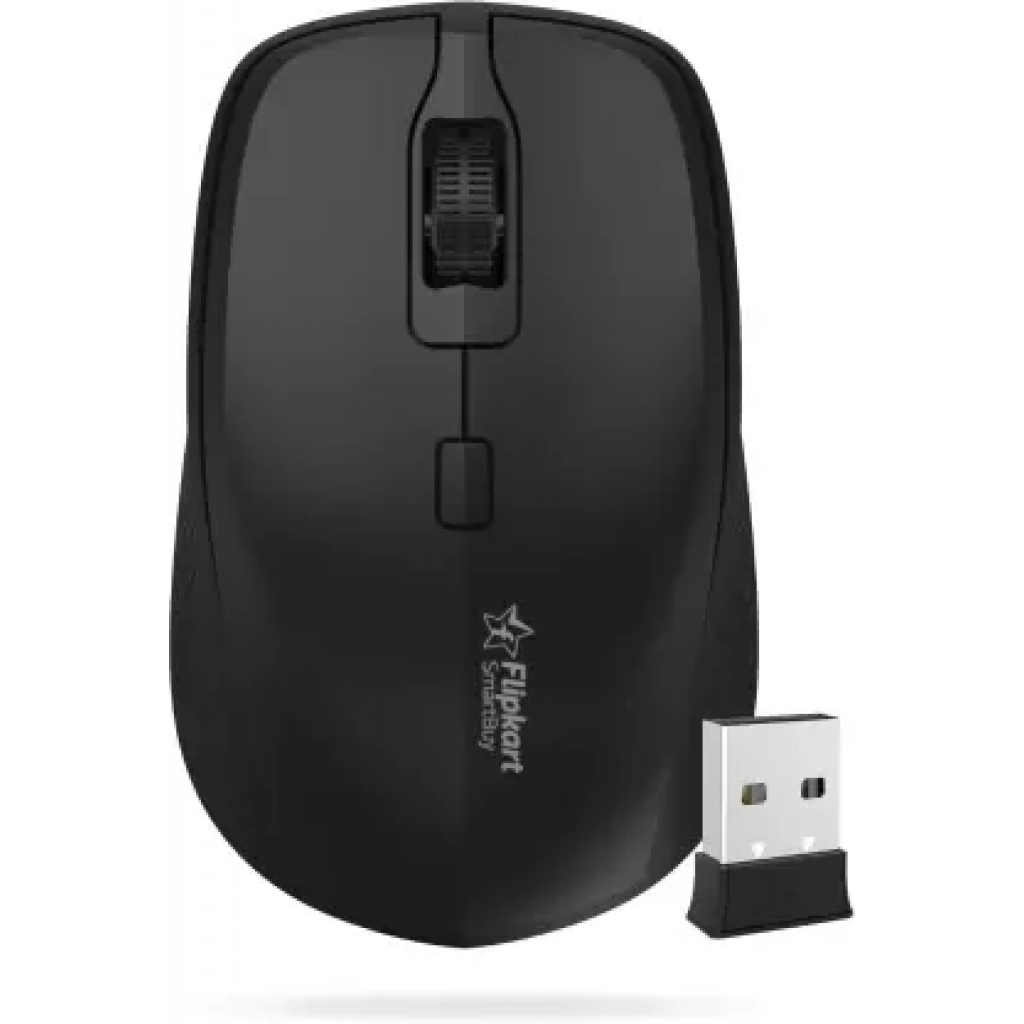 Flipkart SmartBuy M31X Wireless Optical Mouse (2.4GHz Wireless, Bluetooth, Black) Flipkart SmartBuy M31X Wireless Optical Mouse (2.4GHz Wireless, Bluetooth, Black)