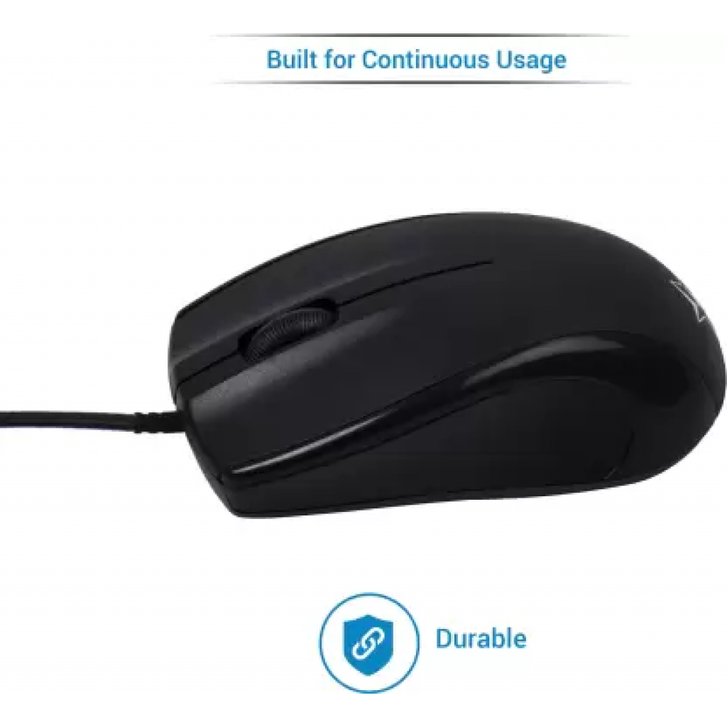 Flipkart SmartBuy WDTM501 Wired Optical Mouse (USB 2.0, Black) Flipkart SmartBuy WDTM501 Wired Optical Mouse (USB 2.0, Black)