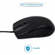 Flipkart SmartBuy WDTM501 Wired Optical Mouse  (USB 2.0, Black)