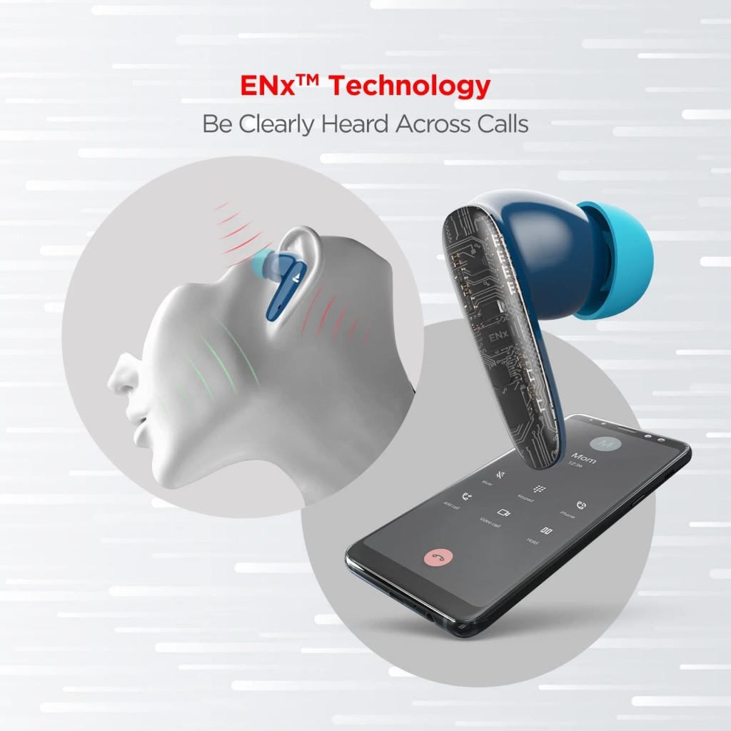 boAt Airdopes 181 in-Ear True Wireless Earbuds with ENx (Bold Blue) boAt Airdopes 181 in-Ear True Wireless Earbuds with ENx (Bold Blue)