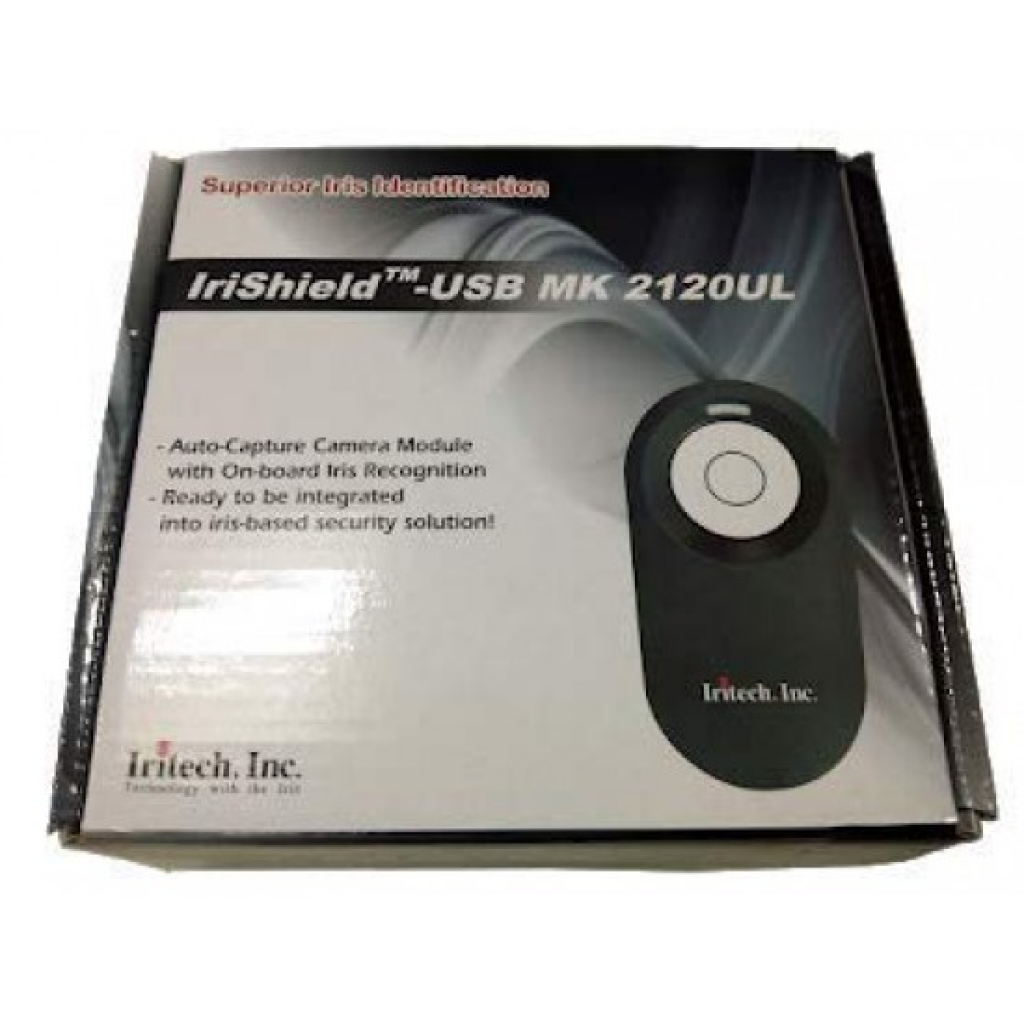 Iritech IriShield Microfiber USB Single IRIS Scanner with RD Service (Black) Iritech IriShield Microfiber USB Single IRIS Scanner with RD Service (Black)
