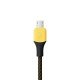 Realme 10W Fast Charging Micro-USB Cable (Braided, Black)