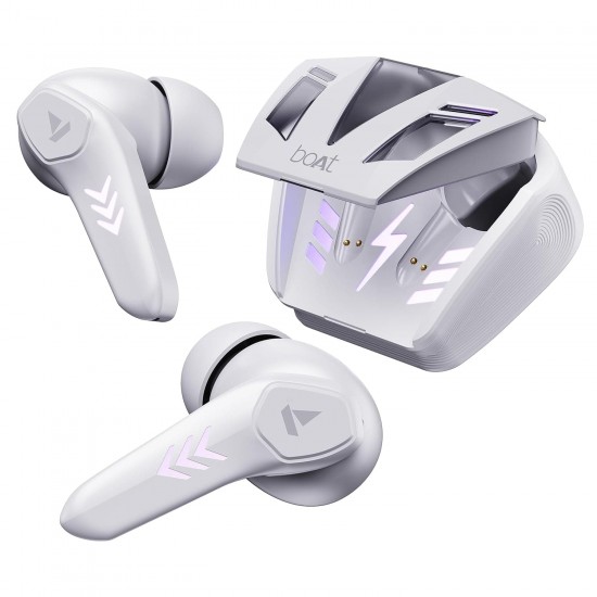 boAt Airdopes 190 True Wireless in Ear Earbuds with Beast Mode(50ms) (White Sabre)