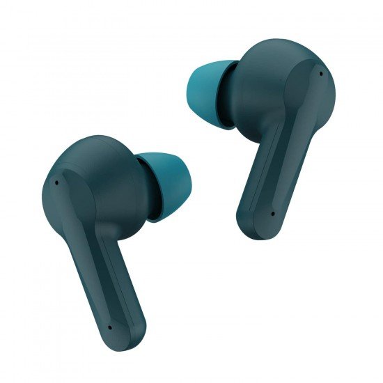 Defy Gravity Zen TWS Earbuds with 24 HRS Playback, Fast Charge, Low Latency, ENC Solution, Quick Pair & Connect(Dark Cyan)