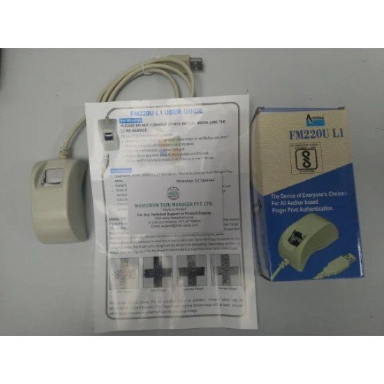 Startek FM220U L1 Biometric Fingerprint Scanner Device