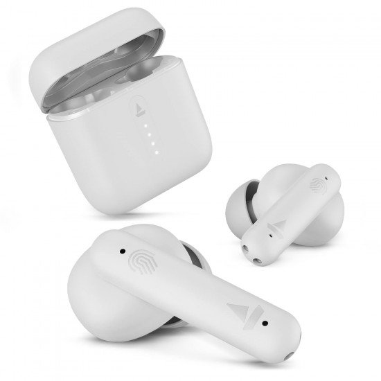 boAt Airdopes 141 Bluetooth TWS Earbuds with 42H Playtime,Low Latency Mode for Gaming, ENx (Pure White)