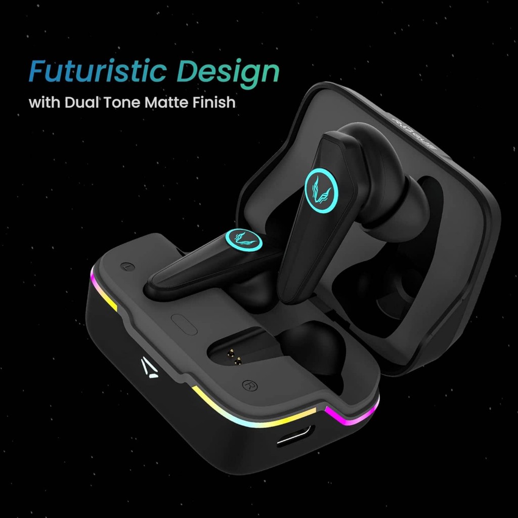 TAGG Rogue 500GT Gaming True Wireless in Ear Earbuds 42ms Ultra Low Latency Black TAGG Rogue 500GT Gaming True Wireless in Ear Earbuds 42ms Ultra Low Latency Black